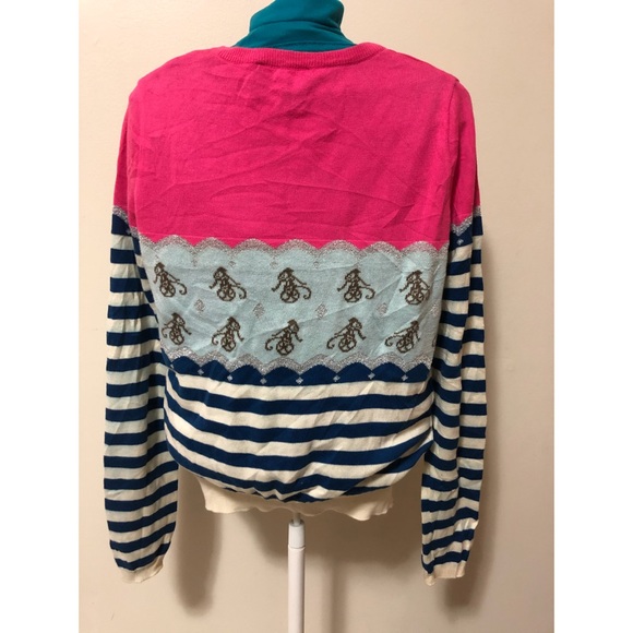 Alexander McQueen Monkey Intarsia Cardigan - Picture 2 of 9